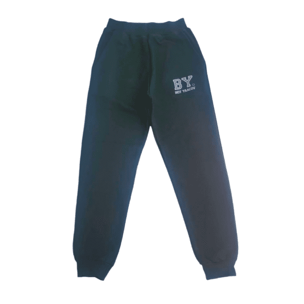 BY Calça de Moletinho Verde Fem