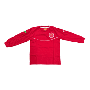 CAMISETA MANGA LONGA VERMELHA MAPLE BEAR